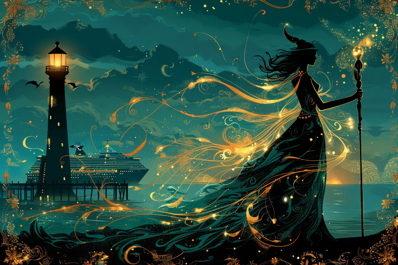 Liturgia en el muelle del faro