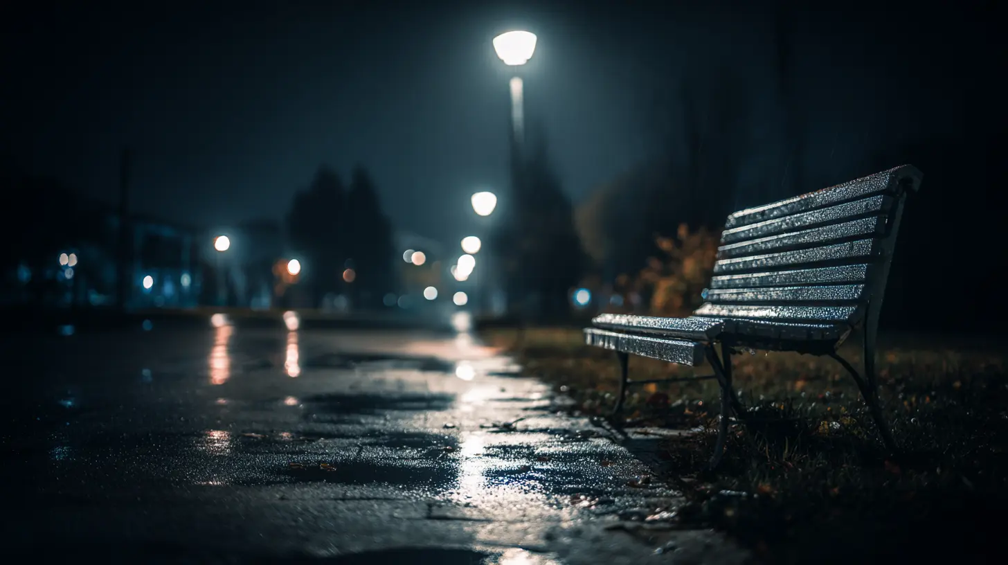 La noche en que me encontré con un hombre roto