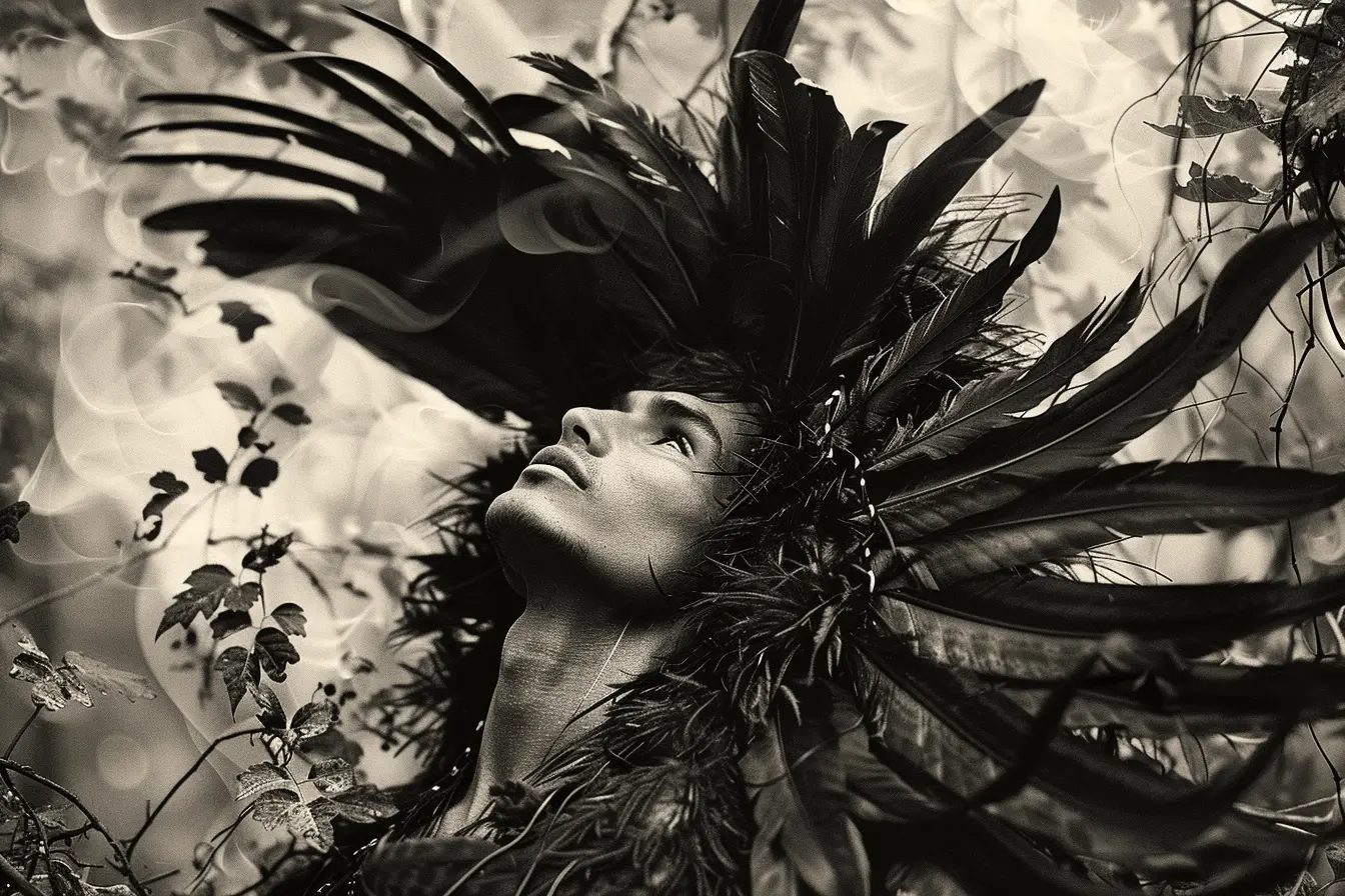 El hombre de cuervos