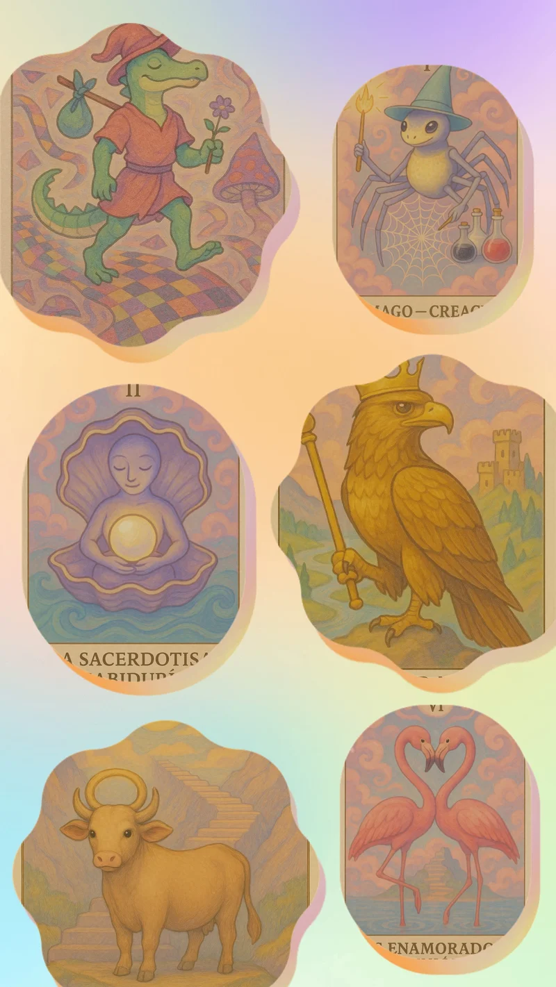 Portada de Tarot del Cuervo y Elysia